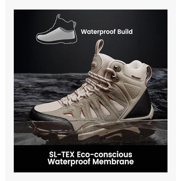 *SOLD* NIB! SHULOOK Hiking Waterproof Outdoor Trekking Camping Trail Boot - 8 - Picture 5 of 14